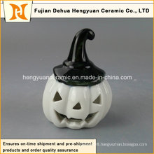 Mini Ceramic Hallowmas Decoration Pumpkin